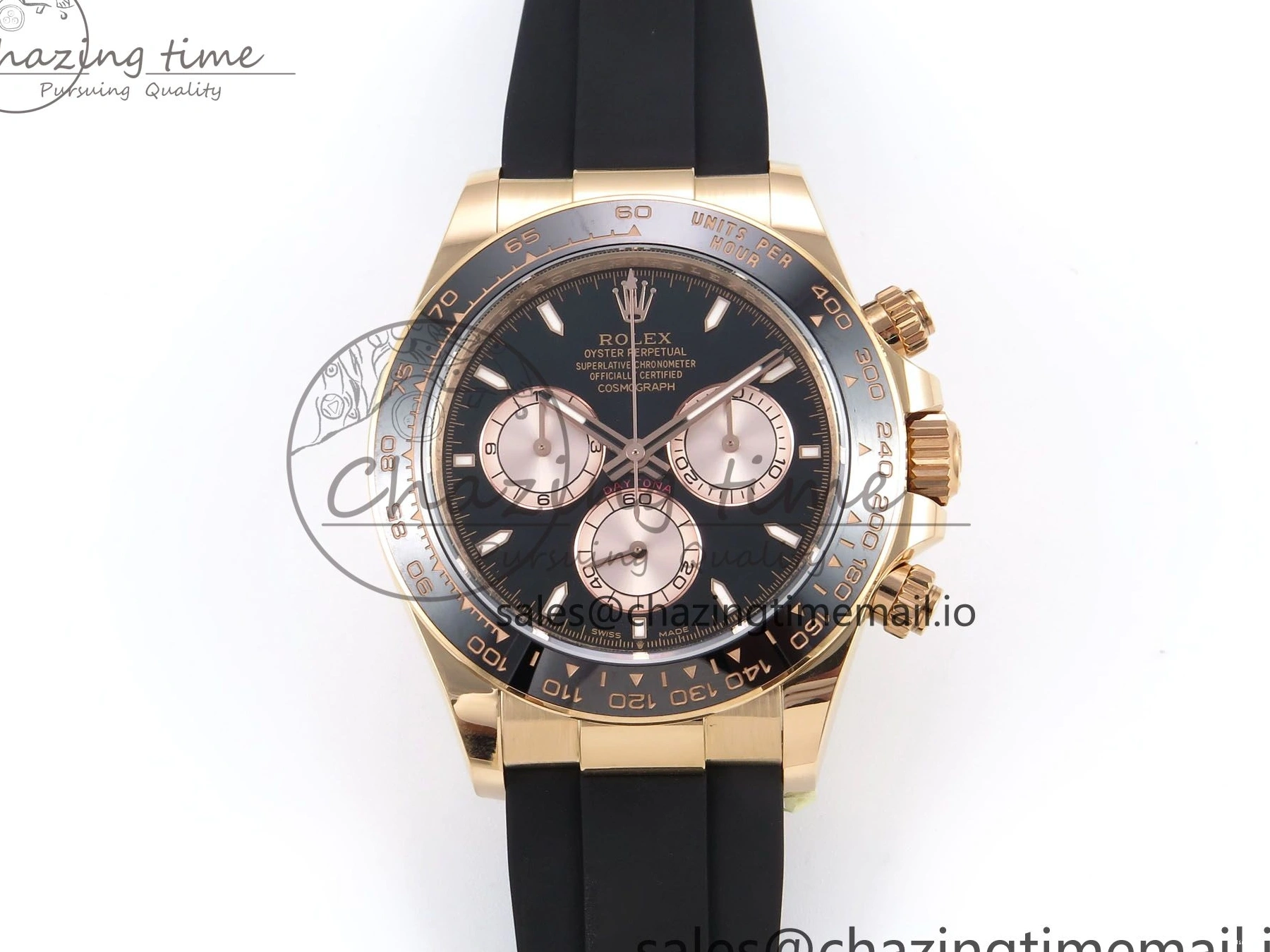 MiroTime 0325 Daytona 126515 LN APSF 1:1 Best Edition Black Dial on Oysterflex Strap SH4131（Gain Weight） DailyWear 1033